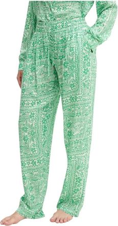 Melissa Odabash Jude Wijde Broek - Dames - Wijde Broeken - Groen - XL - Broeken