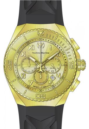 Technomarine TM-225005 Mens Manta Watch - Gold - One Size