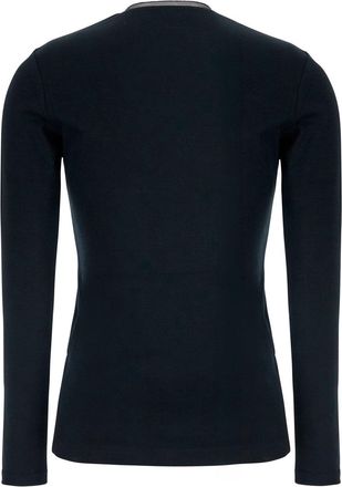 Fabiana Filippi Womens Sweater Crew Neck Black Cotton T-Shirts & Jerseys