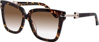 Ferragamo Womens 1085S 57Mm Sunglasses