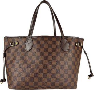 Louis Vuitton Brown Damier Canvas Tote Bag (Pre-Owned)