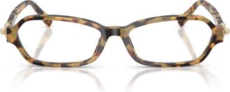 Tiffany & Co. 0tf2293u Tortoiseshell Rectangular Sunglasses