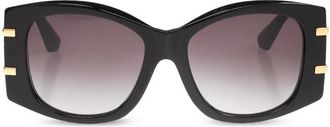 Dolce & Gabbana Zonnebril - Dames - Zonnebrillen - Zwart - 54 MM - Accessoires