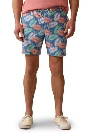 Faherty Shorelite Swim Trunks in Twilight Paradise Palm at Nordstrom Rack, Size Xx-Large