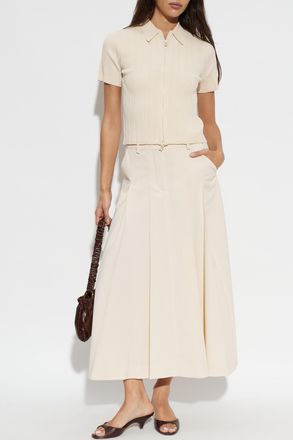 By Malene Birger Skirt Edena, Womens, Cream