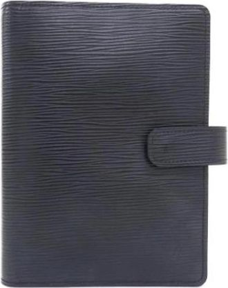 Louis Vuitton Pre-owned Bijbel Formaat Leren Cover - Dames - Vintage Accessoires - Zwart - ONE Size - Leer - Vintage