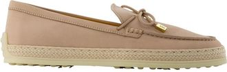 Tod's Loafers - Tods - Leer - Roze - Dames - Loafers - Roze - 40 EU - Leer - Schoenen