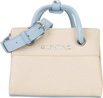 Mario Valentino Tassen, Dames, Beige, ONE Size, Polyester, Vbsa 0D05 Alexia Zomertas