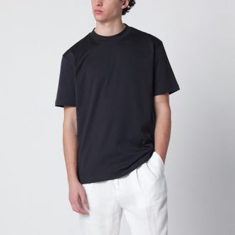 Loro Piana Blue cotton T-shirt