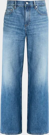 Helmut Lang Men & apos;s Low-Rise Relaxed Straight Leg Jeans