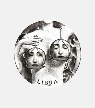 Fornasetti Tema E Variazioni N.354 Libra wall plate