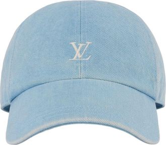Louis Vuitton (WMNS) LOUIS VUITTON League Washed Cap Blue M5547M