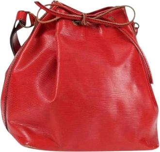 Louis Vuitton Pre-owned Metal louis-vuitton-bags - unisex - Vintage Tas - Rood - ONE Size - Leer - Vintage
