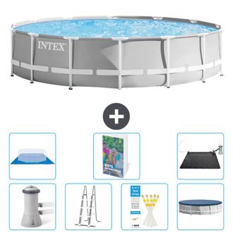 Intex Piscina Prism Frame Redonda - 427x107 Cm - 8-piezas S562