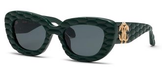 Roberto Cavalli SRC058M 0D80 Mens Sunglasses Green Size 54