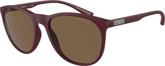 Emporio Armani EA4210 526173 Mens Sunglasses Burgundy Size 56
