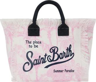 MC2 Saint Barth Tote Bags, female, Pink, Size: ONE SIZE Colette Tote Bag