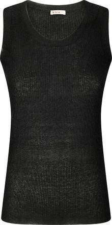 Stefano Mortari Top a coste - Nero