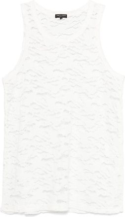 Comme Des Gar&ccedil;ons Lace Tank Top - Mens - Cotton/Polyester/Rayon