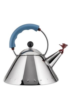 Alessi Michael Graves Tea Kettle in Blue at Nordstrom