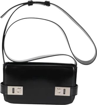 Ferragamo Pre-owned Schoudertas van Lakleer - Dames - Vintage Schoudertas - Zwart - ONE Size - Leer - Vintage
