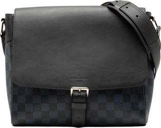 Louis Vuitton Borsa a tracolla in pelle Pre-owned - - Pre-owned - Uomo - Nero - ONE SIZE