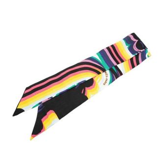 Herm&egrave;s Pre-owned Scarves, female, Multicolor, Size: ONE SIZE Pre-owned Twilly Scarf