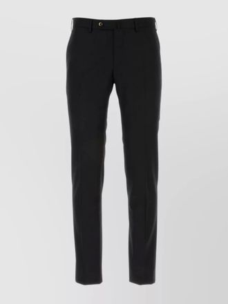 Pantaloni Torino virgin wool slim-fit tailored trousers