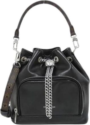 Louis Vuitton Pre-owned Noe Vibe Lamb Shoulder Bag - Pre-owned - Mujer - Negro - ONE SIZE