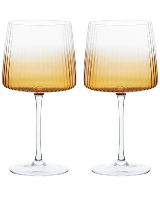 Anton Studio Designs Set Of 2 Empire Gin Glasses