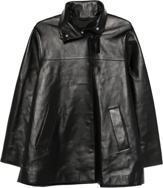 Arma Ashley leather jacket - women - Lambskin/Cotton/Polyester - 34 - Black
