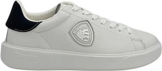 Blauer Sneaker Buck07/Lea - - Shoes - Uomo - Bianco - 41 EU