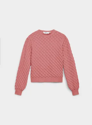 Contemporaine Womens Mermaid-scale sweater