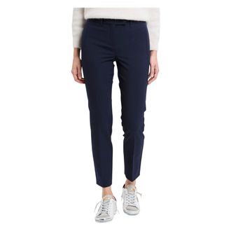 Marella Chino Trousers - female - Marella - Slim-fit Trousers - Blue - XS - Trousers