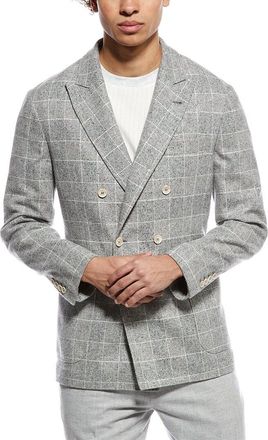 Brunello Cucinelli Silk & Wool-Blend Jacket