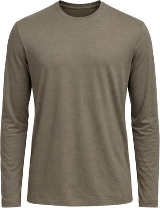 Stefan Brandt Long Sleeve Tops - Heren - Longsleeves - Groen - L - Tops