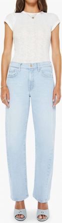 Mother The Mid Rise Half-Pipe Hover Jean In Instant Replay