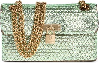 Kurt Geiger Brixton Mini Crystal Crossbody Bag in Green at Nordstrom Rack