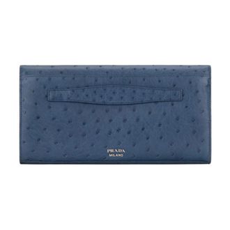 Prada Dames, Tassen, Blauw, Maat: ONE Size Leer