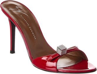 Giuseppe Zanotti Clandestino 90 Patent Sandal