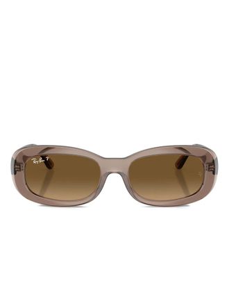 Ray-Ban Occhiali da sole ovali - Marrone