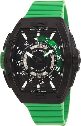 Franck Muller Skafander Automatic Black Dial Mens Watch SKF46DVSCDTTTNRBR(TTNRVR)