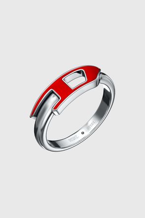 Diesel Stainless steel band ring - Rings - Unisex - Silver