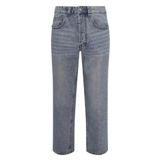 John Richmond Heren, Jeans, Blauw, Maat: W35 Katoen