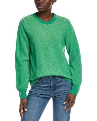 Brodie Plaited Wool & Cashmere-Blend Sweater