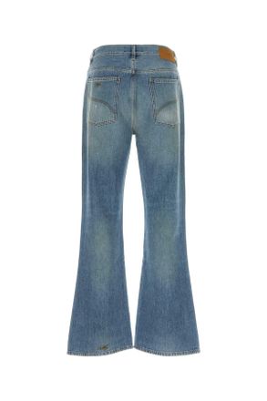 Amiri Mens Denim Jeans Desert Sky Exterior: Cotton