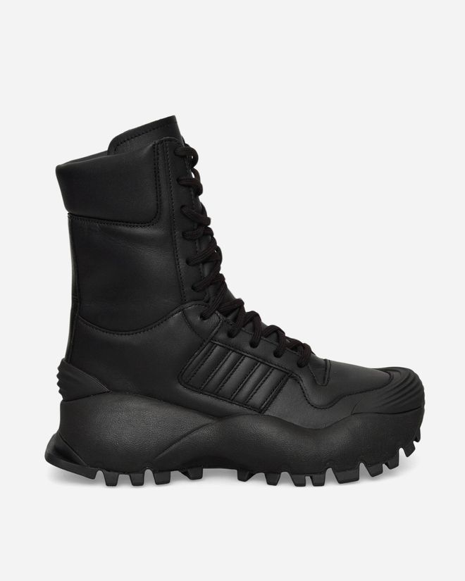 Willy Chavarria Forum Boot Mid Core Black