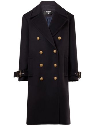Balmain Coats With Belts − Sale: up to −65% | Stylight