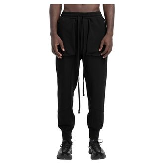 Thom Krom Heren, Broeken, Zwart, Maat: XL Katoen