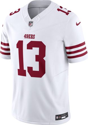 Nike Brock Purdy San Francisco 49ers Nike Mens Dri-FIT NFL Limited Jersey in White | 31NMSALR9BF-EZ4